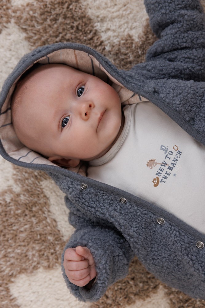 Feetje | Gilet Howdy Omkeerbaar Blauw