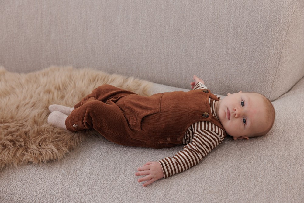 Feetje | Salopette Wild World Bruin