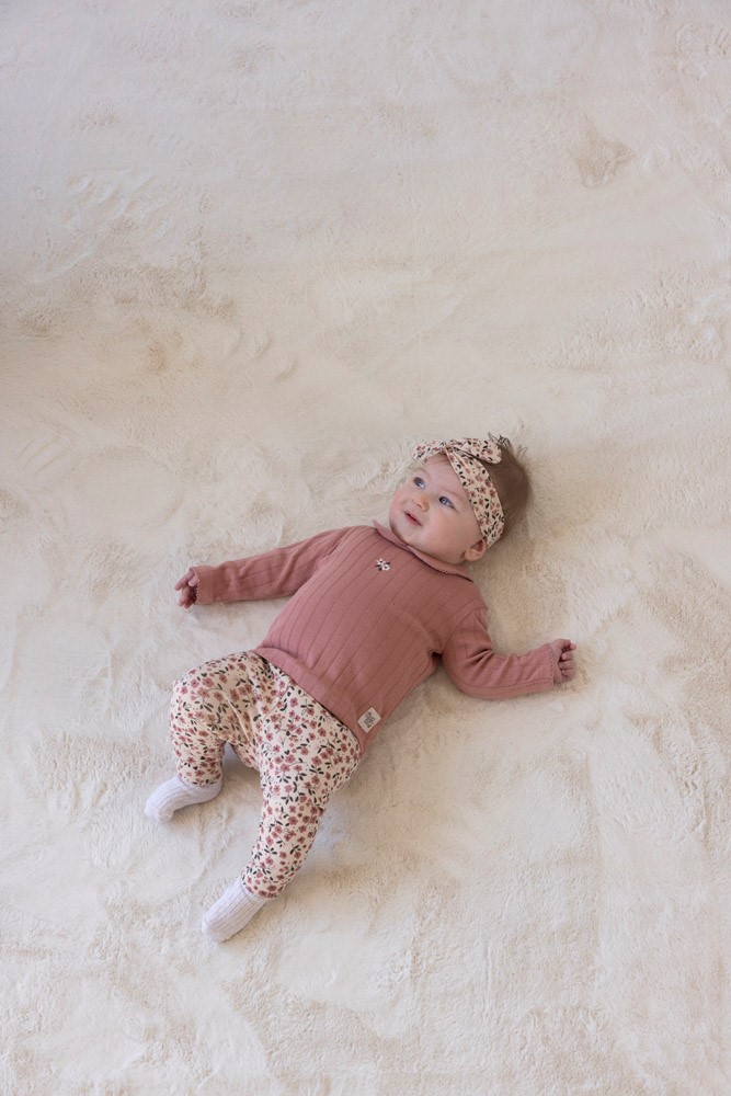 Feetje | Broek Woodland Bloom Mauve (kopie)