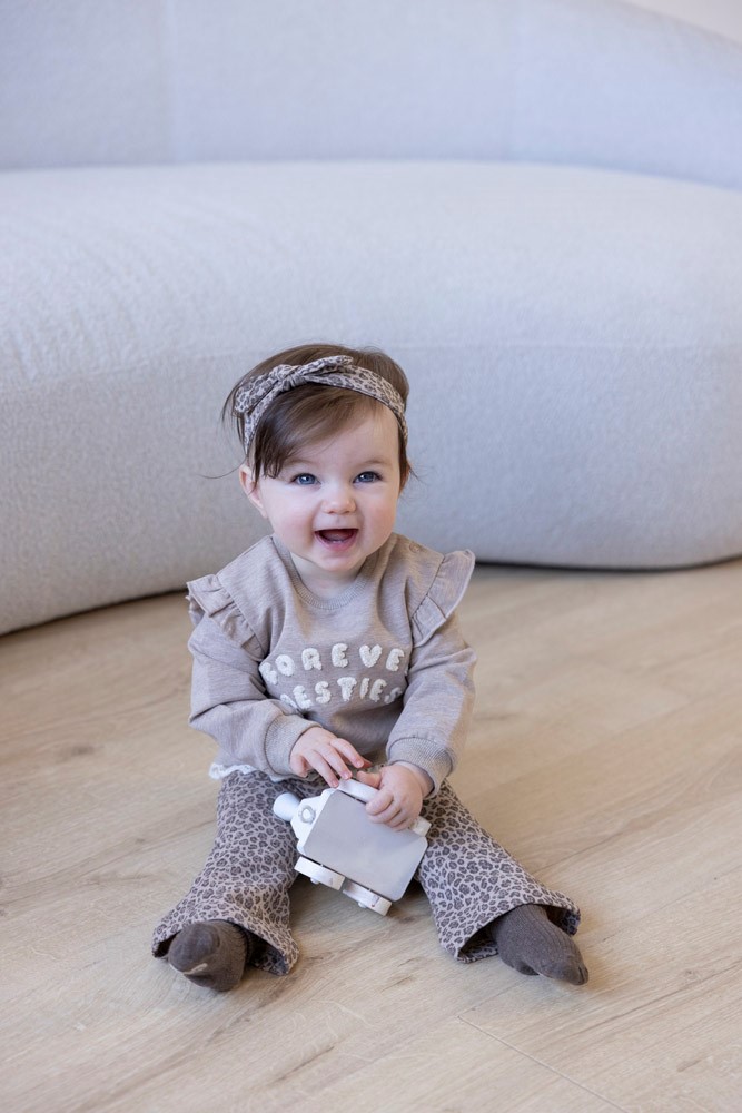 Feetje | Broek Better Together Taupe Melange