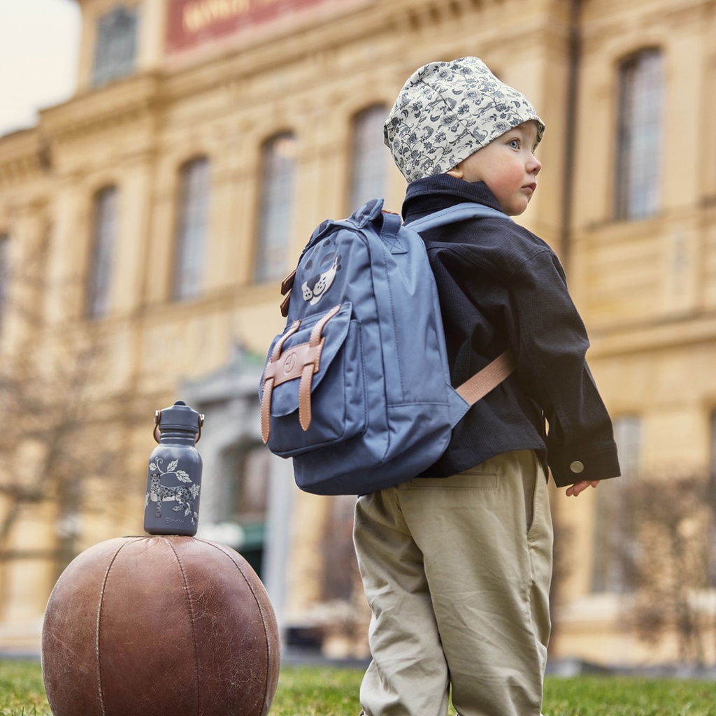 Elodie | Rugzak Mini Garden Leo Blauw 20x29cm