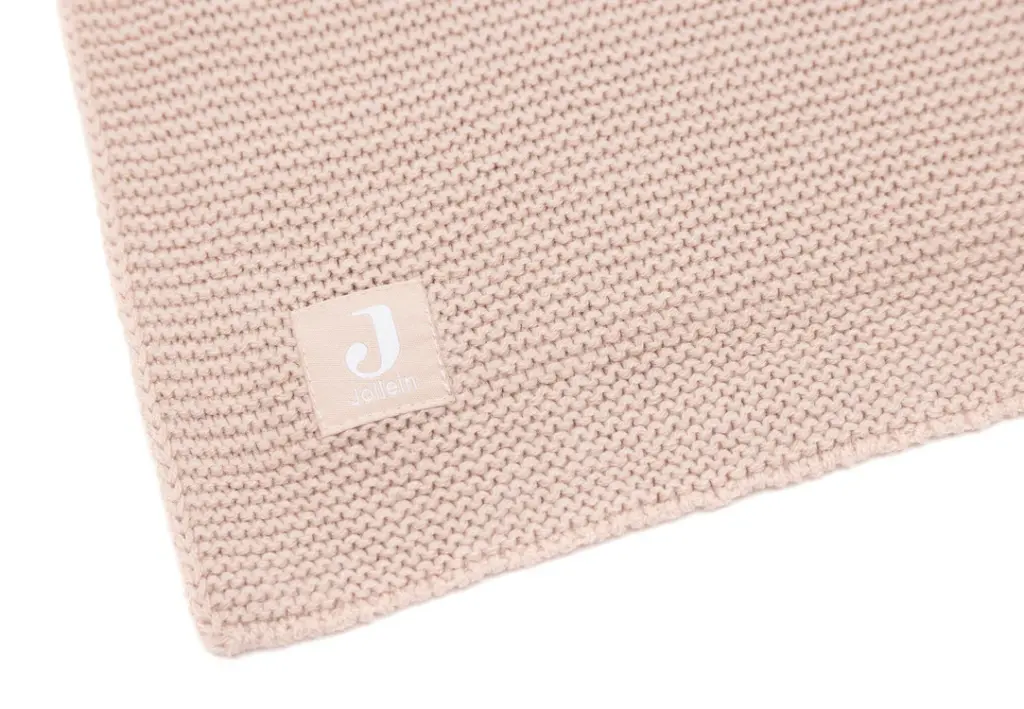 Jollein | Deken voor Babybed Basic Wild Rose Tricot 0.9TOG  100x150cm
