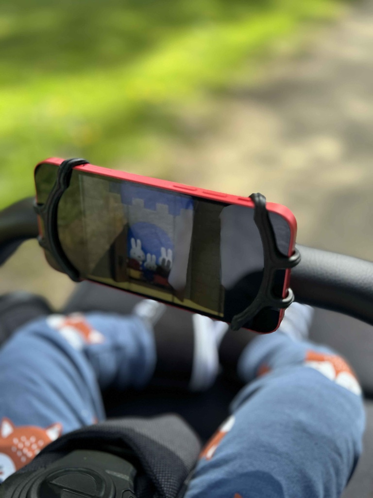 Dooky | SMARTPHONEHOUDER, Phone Holder, zwart, kunststof, 2022