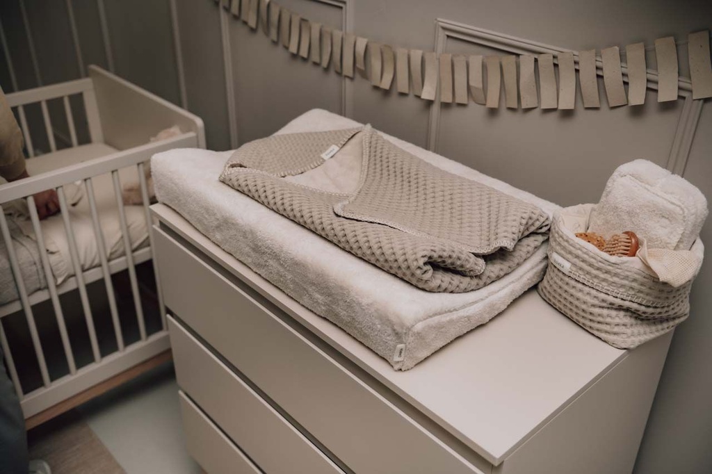 Koeka | Omslagdoek Wafel/Teddy Oslo Sand 