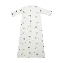 SLAAPZAK, 70cm, LM, 2.3TOG, Moon indigo, ecru, aop maan/sterren, jersery, klass. model, katoen/lichte vulling, winter