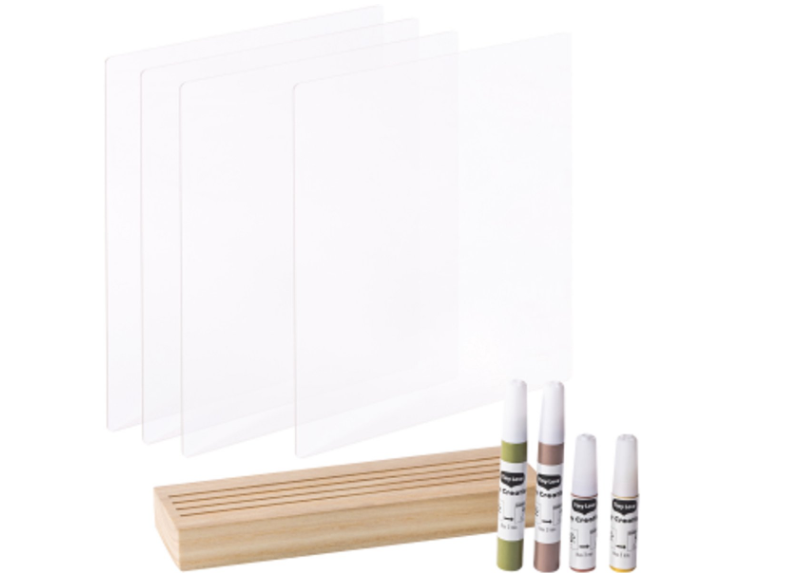 Tiny Love | Family Prints Handafdruk op Glas