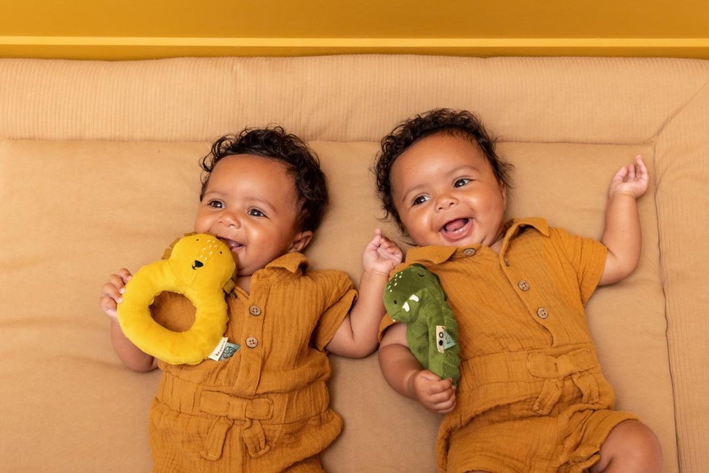 Trixie | Rammelaar Mr Lion Ringrammelaar Leeuw Geel