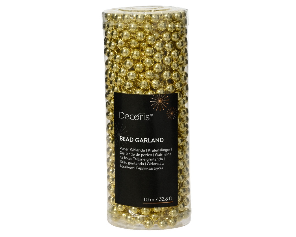 Kaemingk | Slinger Kralenketting Polystyreen Goud Ø0,8 cm x10m