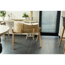 DRAAGMAND/WIEG STAANDER, Tipi Stand + Baby Gym 2 in 1, bruin, geschikt voor wieg Moses basket, hout, 55x60x87cm