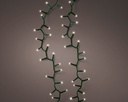 Lumineo | Verlichting Compact Twinkle In/Outdoor 1000 Leds Warm Wit Snoer Groen 22,5m + 5m Aanloopsnoer 8 Functies Adapter