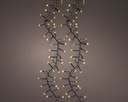 Lumineo | Verlichting Excellent Twinkle In/Outdoor 1272 Leds Soft Gold Snoer Zwart 20m + 5m Aanloopsnoer 8 Functies