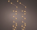 Lumineo | Verlichting Micro Lichtsnoer Twinkle In/Outdoor 240 Leds Warm Wit Snoer Koper 12m + 5m Aanloopsnoer 8 Functies Adapter