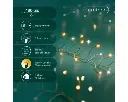 Lumineo | Verlichting Compact Micro Lichtsnoer In/Outdoor 480 Leds Warm Wit Snoer Goud 6m + 5m Aanloopsnoer 8 Functies