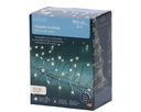 Lumineo | Verlichting Cluster Micro Lichtsnoer In/Outdoor  960 Leds Warm Wit Snoer Zilver 6m + 5m Aanloopsnoer 8 Functies