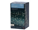 Lumineo | Verlichting Cluster Micro Lichtsnoer In/Outdoor  1440 Leds Warm Wit Snoer Zilver 9m + 5m Aanloopsnoer 8 Functies