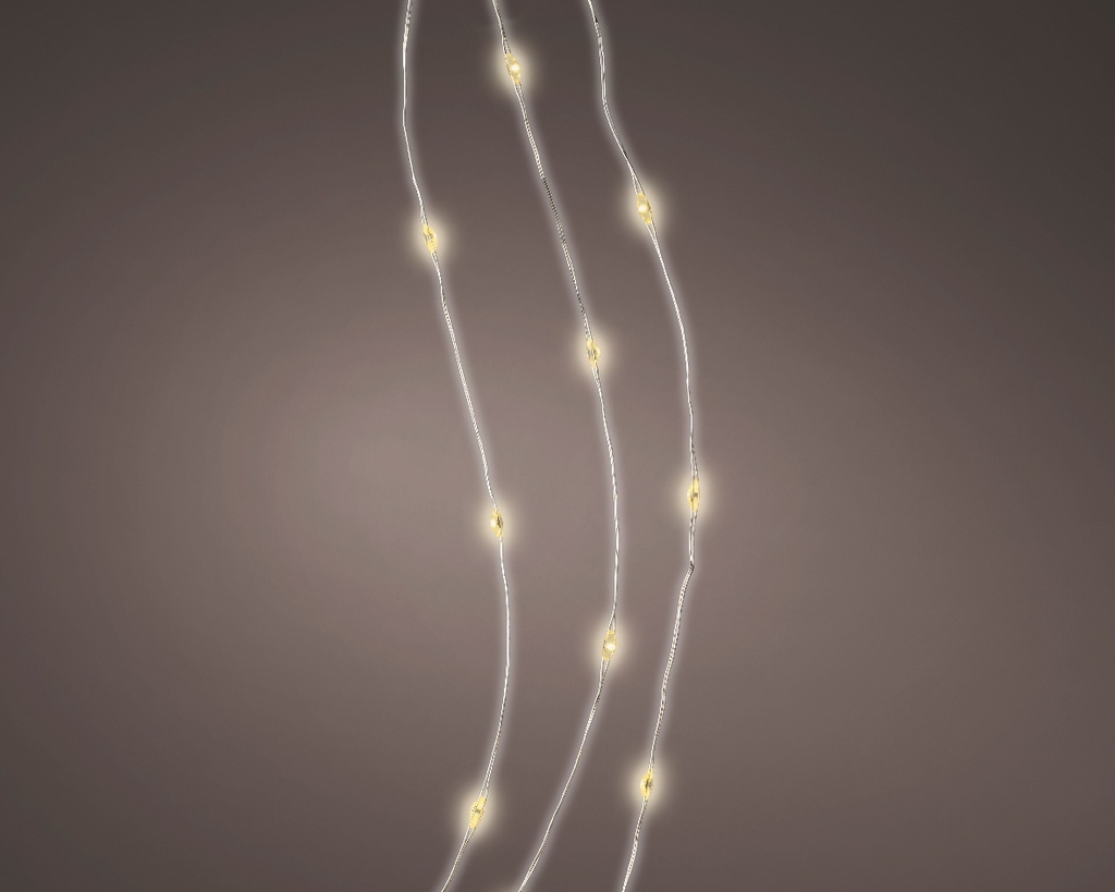 Lumineo | Verlichting String Lights Indoor 100 Leds Warm Wit Snoer 5m