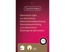 Lumineo | Verlichting Figuur Pompoen Keramiek Warm Wit 