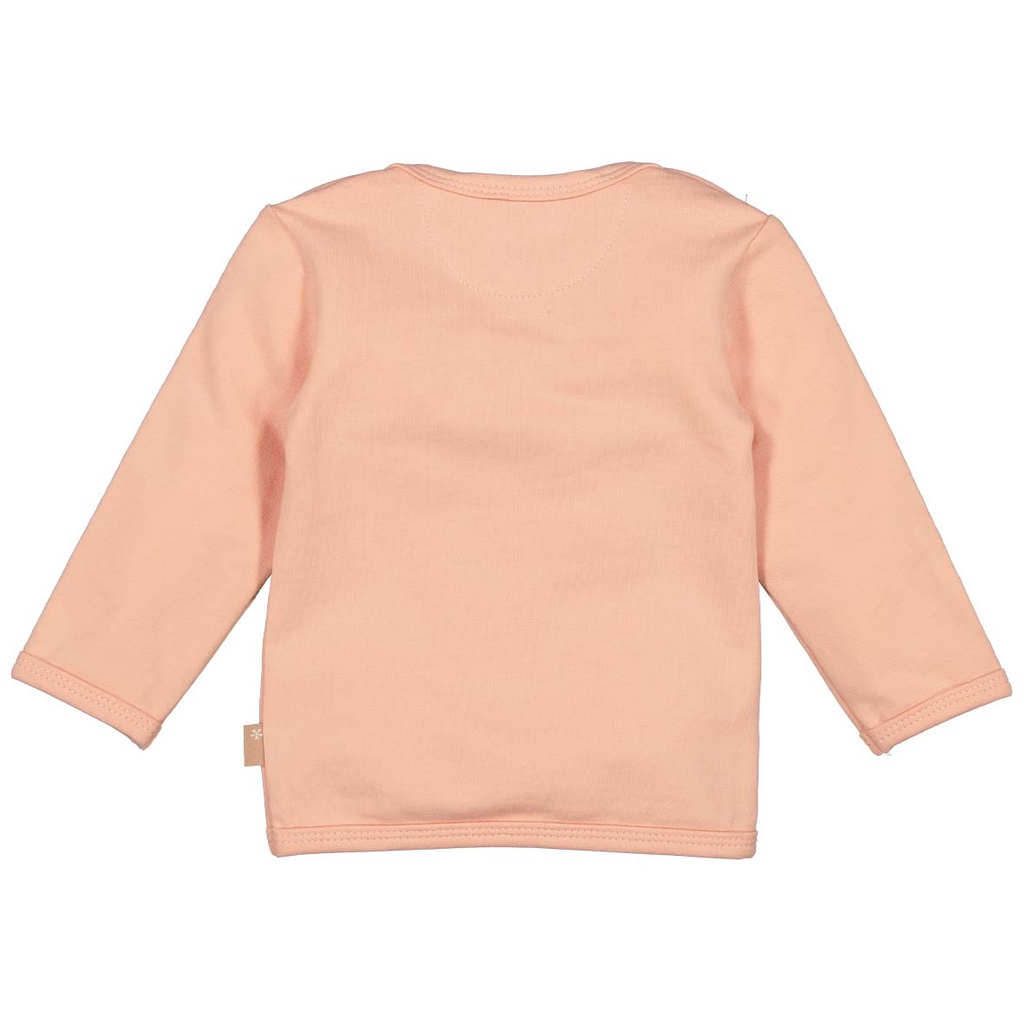 Bess | T-shirt Girls Longsleeve Pony Hearts Powder Pink