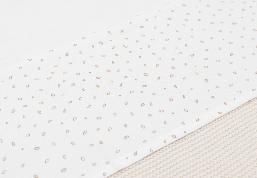 Jollein | Laken Wieg Leafy Dreams 75x100cm