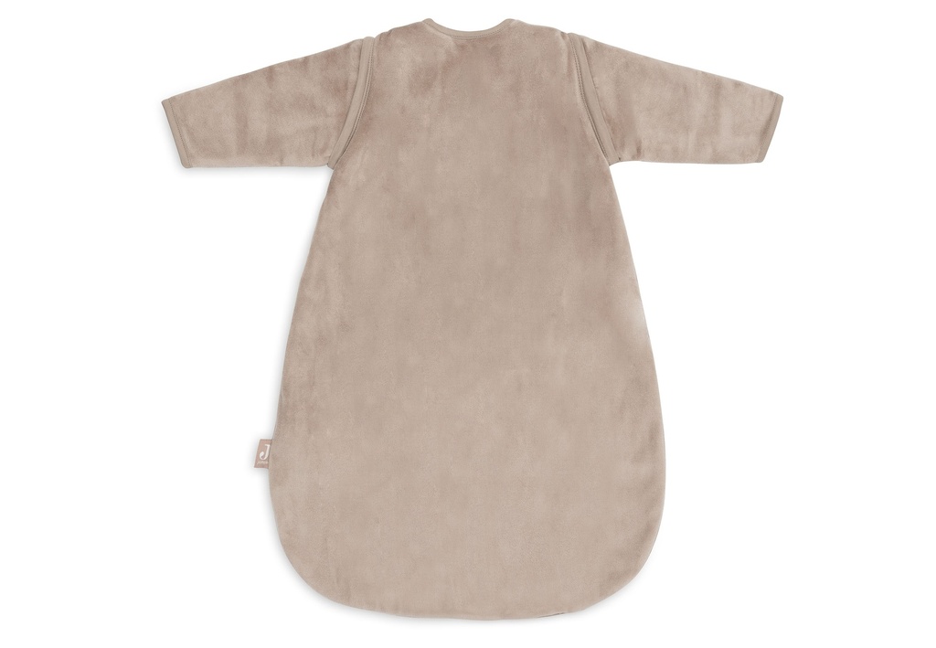 Jollein | Slaapzak Milky Coffee Velvet met Afritsbare Mouwen 60cm