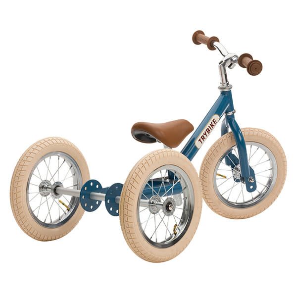 Trybike | loopfiets Steel 2-in-1 Vintage Blauw