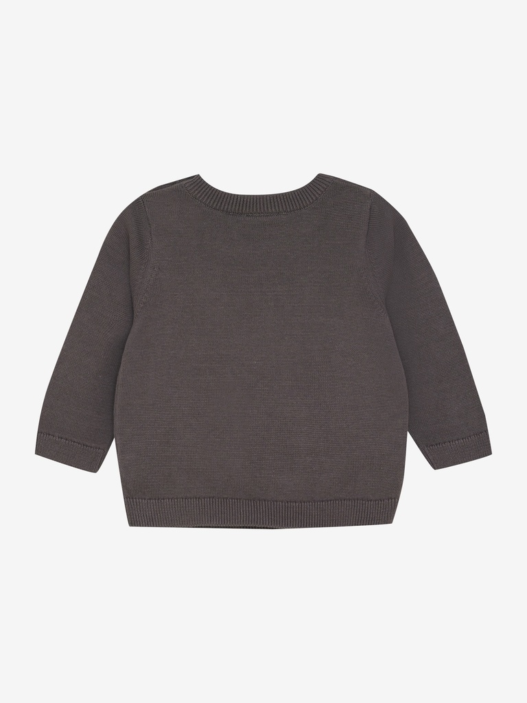 Minymo | Pull Boys Knit Dark Gull Grey