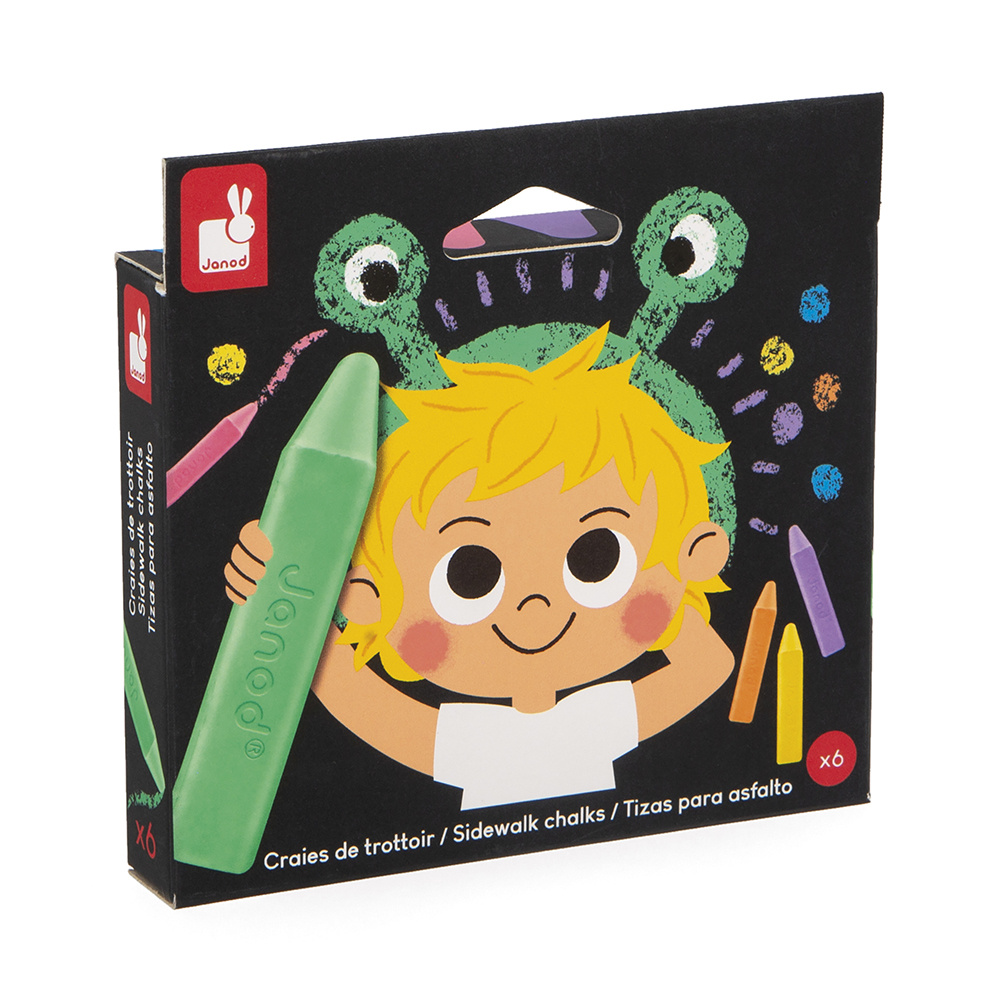 Janod | Stoepkrijt Sidewalk Chalks