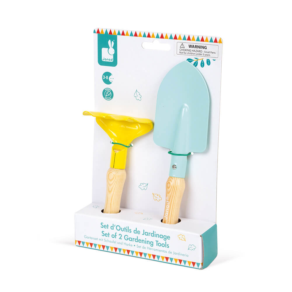 Janod | Happy Garden Set Of Gardening Tools