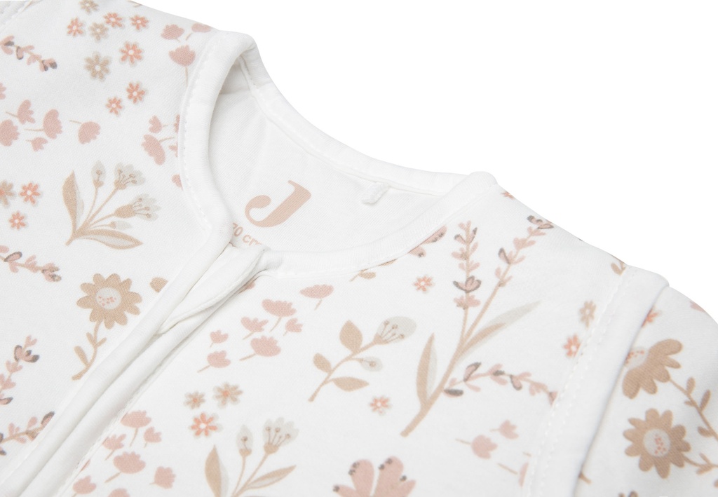 Jollein | Slaapzak Bloomy All Over Bloemen Afritsbare Mouwen 110cm