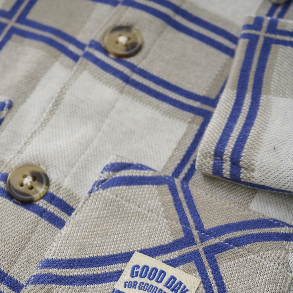 Noppies | Hemd Boys Longsleeve Senones Check Pattern Off White