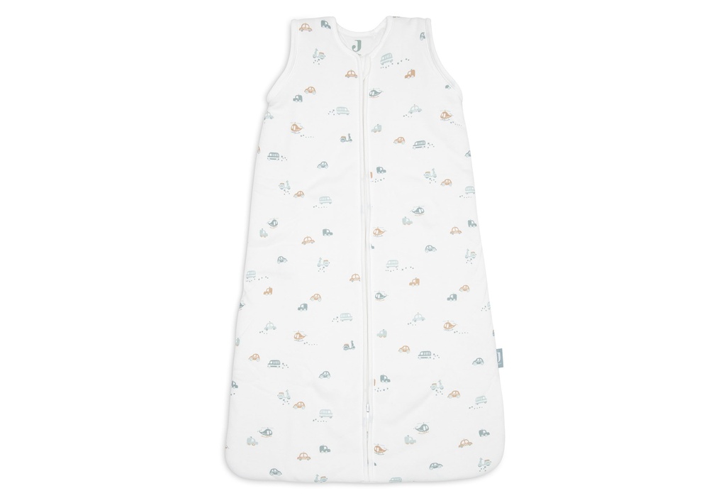 Jollein | Slaapzak On The Go All Over Voertuigen Afritsbare Mouwen 70cm