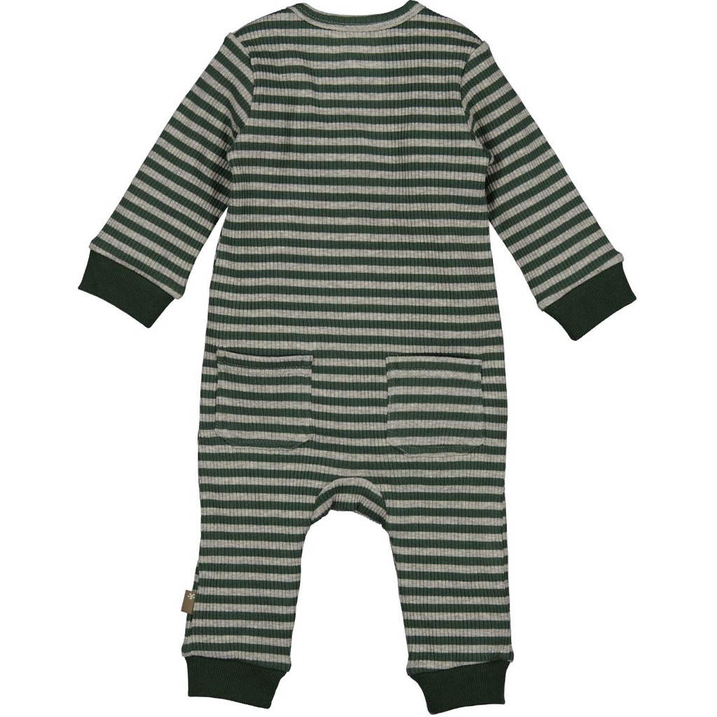 Bess | Kruippak Boys Striped Green