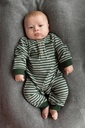 Bess | Kruippak Boys Striped Green