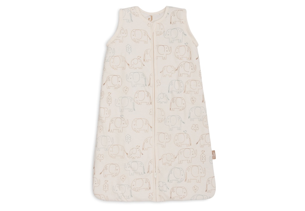 Jollein | Slaapzak Elephant Tales All Over Olifanten Afritsbare Mouwen 70cm