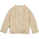 Bess | Gilet Girls Knit Off White