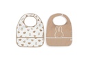Jollein | Slabbetje Miffy and Friends Waterproof Velcrosluiting 2-pack