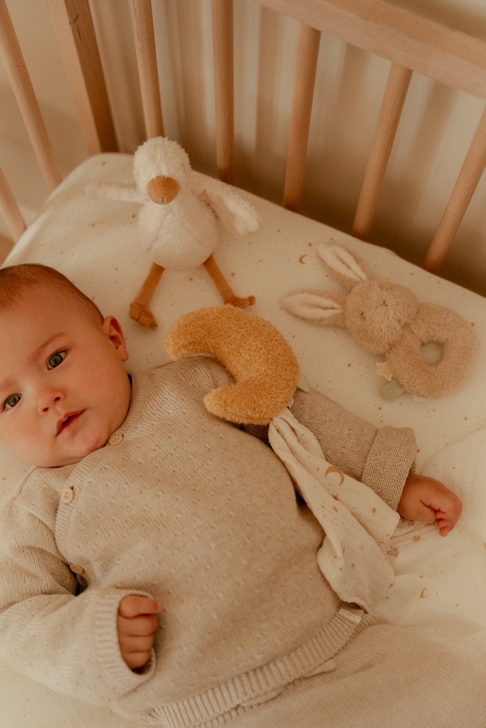 Little Dutch | Giftset Newborn Naturals Knuffel/Knuffeldoek/ Ringrammelaar