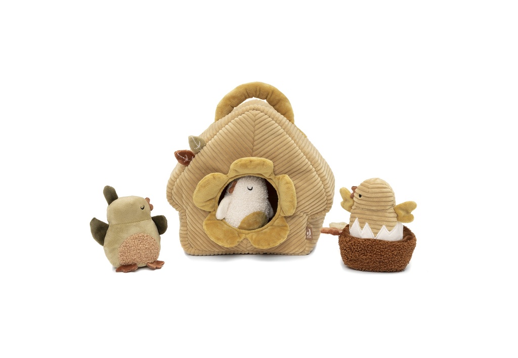 Jollein | Activiteitenknuffel Tiny Park Hide and Seek 