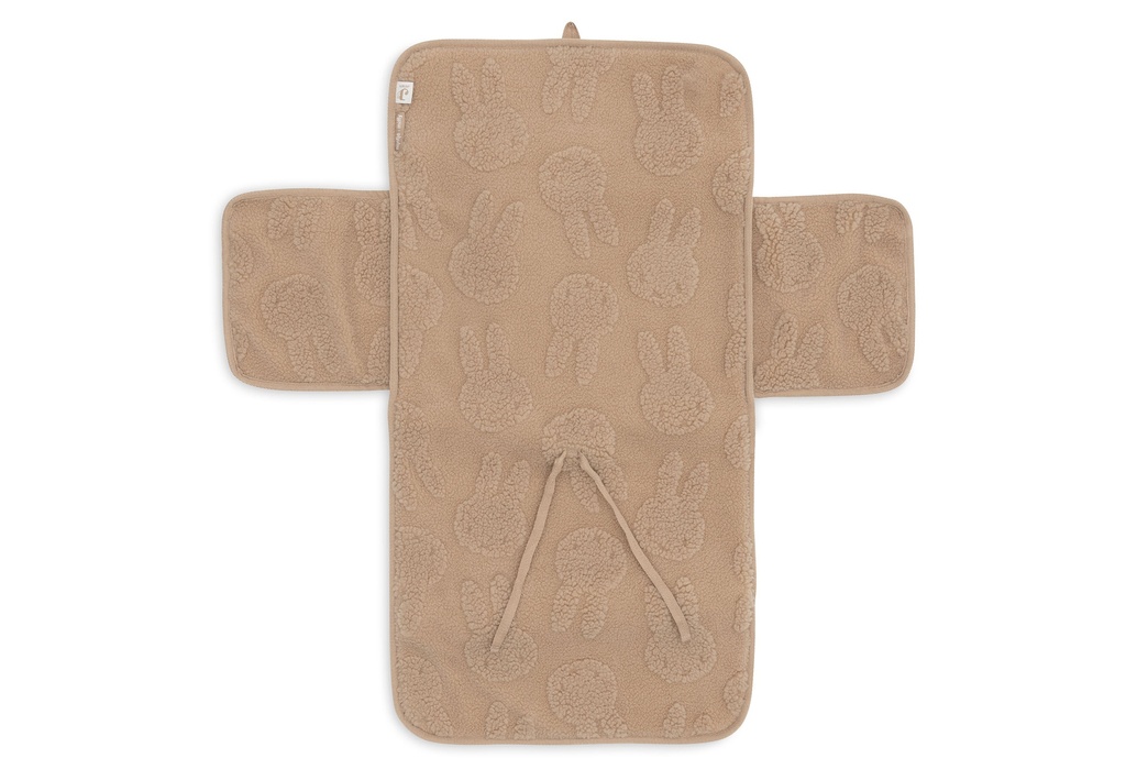 Jollein | Luiermatje Miffy Jacquard Terry Biscuit