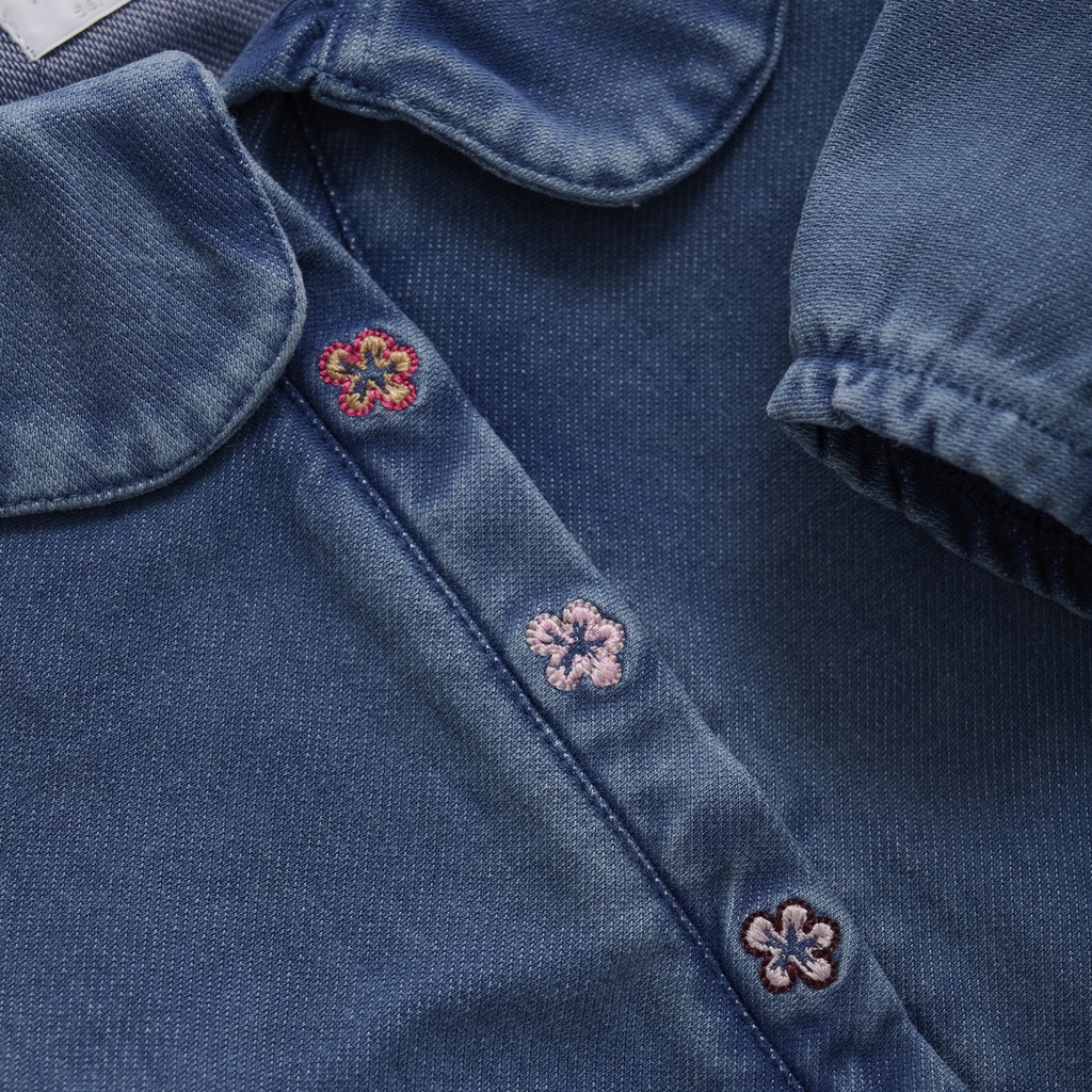 Noppies | Blouse Girls Taylor Blue Denim