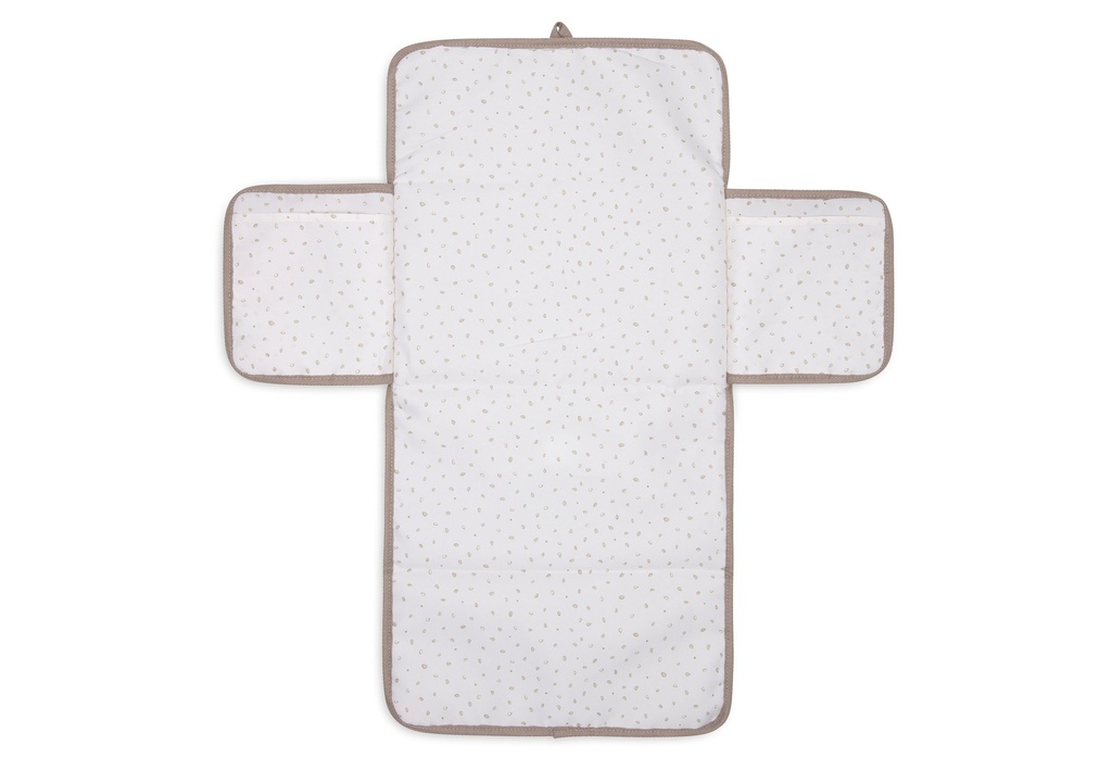 Jollein | Luiermatje Cloudy Rib Milky Coffee