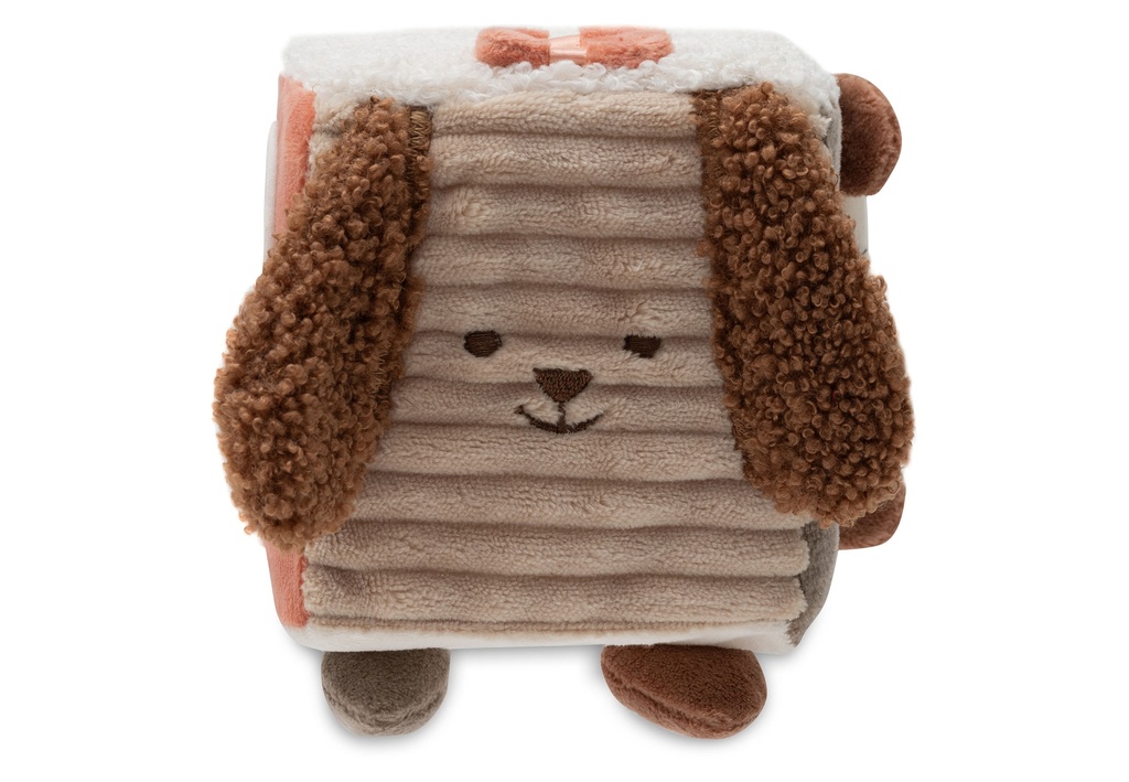 Jollein | Activiteitenkubus Animal Friends Textiel