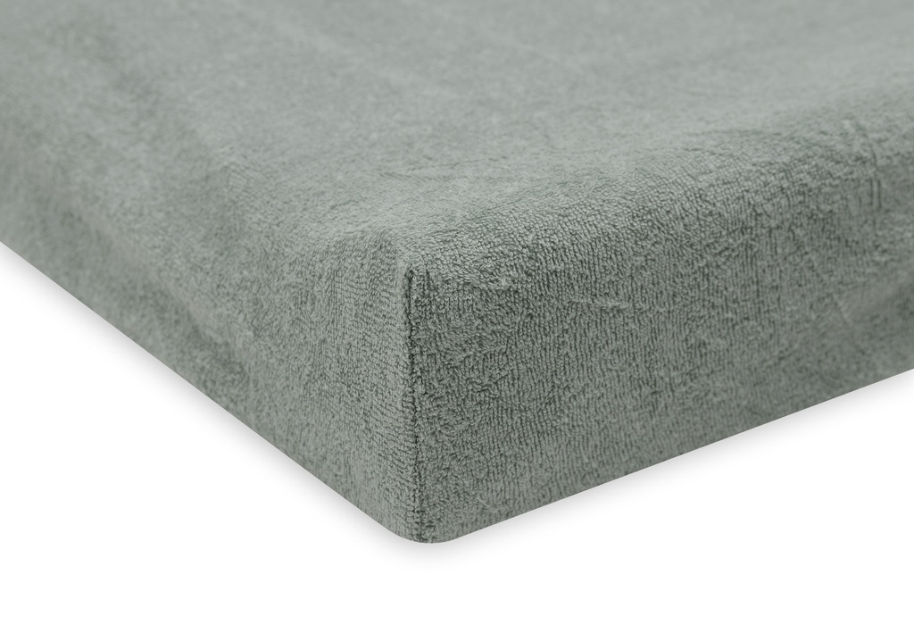 Jollein | Waskussenhoes Sea Green/Ivory Badstof 50x70cm 2-pack