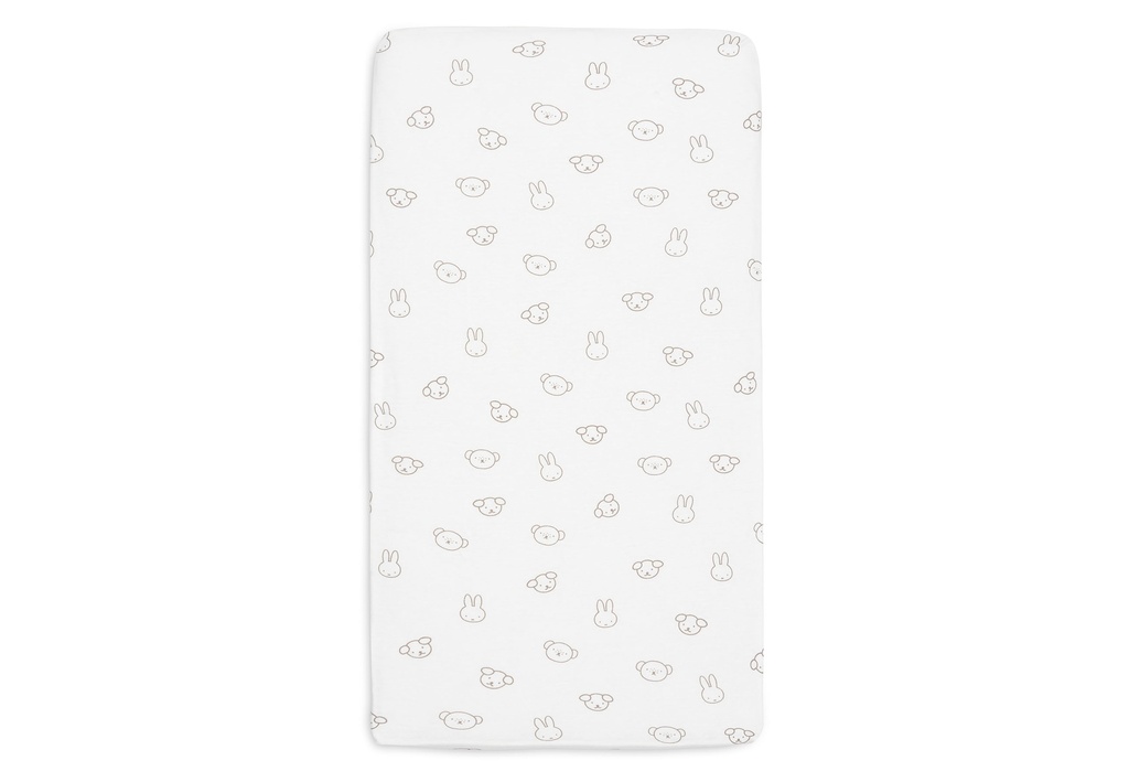 Jollein | Hoeslaken Miffy and Friends Jersey 60x120cm