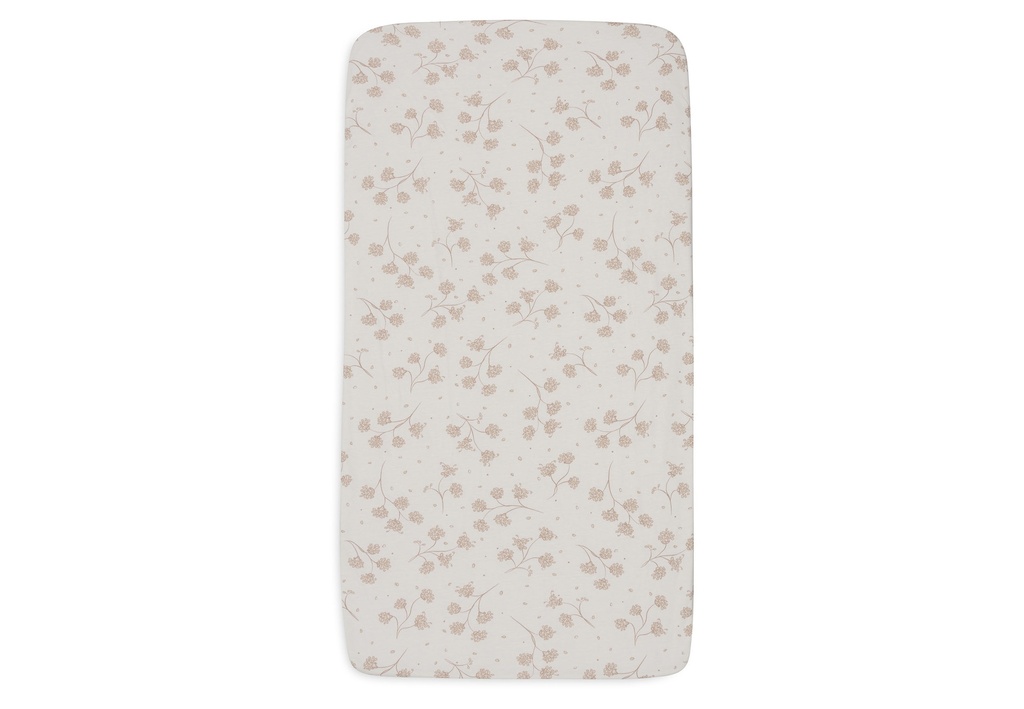 Jollein | Hoeslaken Leafy Dreams Jersey 60x120cm