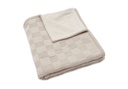 Jollein | Deken Ledikant Box Knit Warm Sand/Velvet 100x150cm