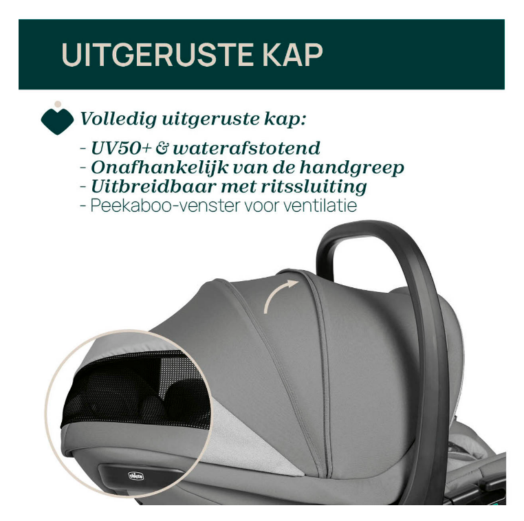 Chicco | Autostoel First Seat Recline i-Size Lunar Rock Gr 0+