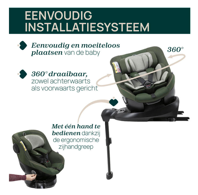 Chicco | Autostoel Seat 105 i-Size Ever Green Gr 0+/1