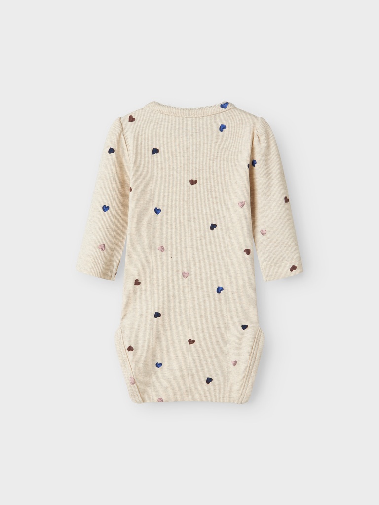 Name it | Body Girls Nbfnutti Longsleeve Peyote Melange