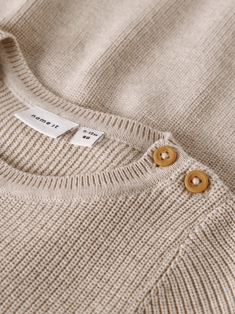 Name it | Jurk Girls Nbfolivina Peyote Melange